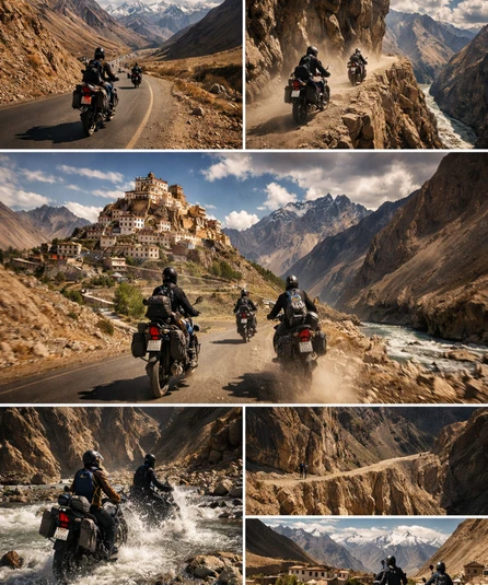 Shimla, Spiti, Manali